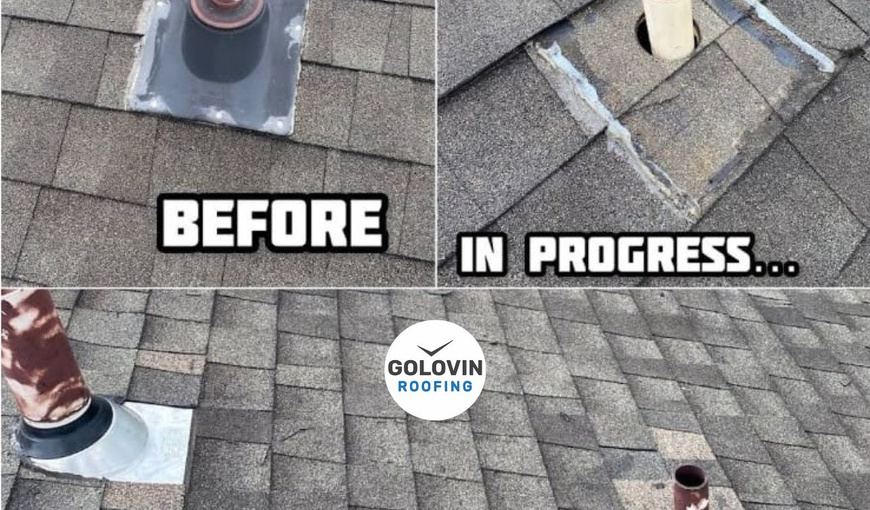 GOLOVIN ROOFING. Past Work
