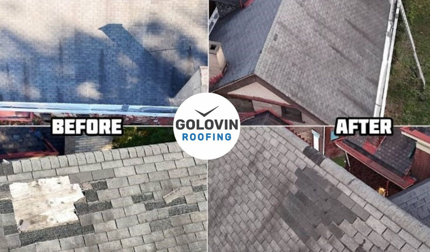 GOLOVIN ROOFING. Past Work